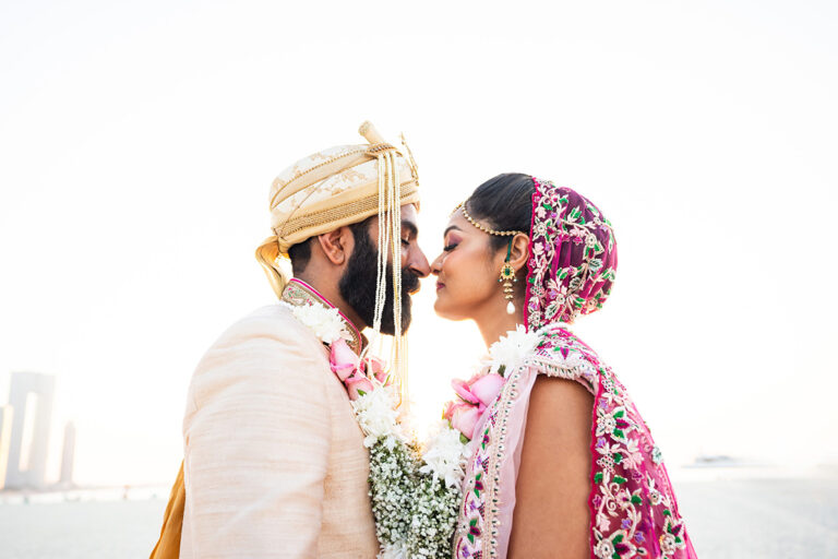 Piyal & Arvin’s Colourful Indian Wedding at Habtoor Grand in Dubai